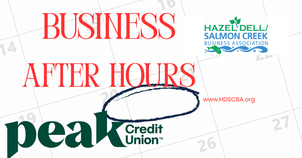 Business After Hours / Happy Hour - Hosted by Peak Credit Union